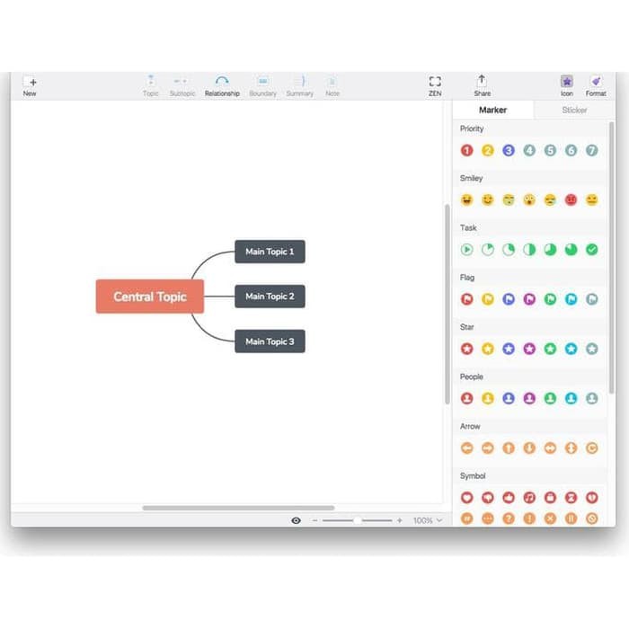 [FULL VERSION] XMind ZEN 9 Mind Mapping Mac - GARANSI AKTIVASI