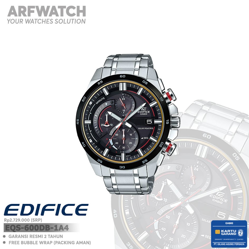 Casio Edifice EQS-600DB-1A4 / EQS-600DB-1A4UDF Original