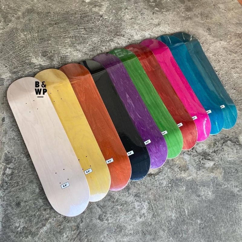 DECK SKATEBOARDS BLANK POLOS USA QUALITY SIZE 8,0