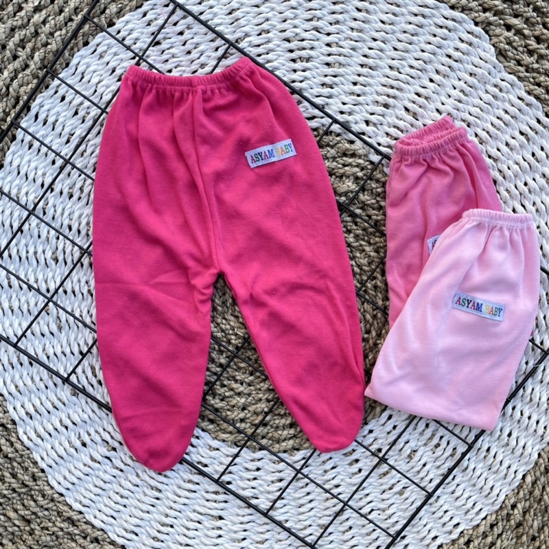 3 PCS Celana Bayi Tutup Kaki Celana Panjang Bayi Celana Newborn Bayi DNW BABY