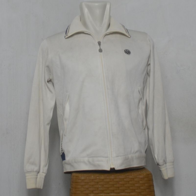 Jaket Tracktop Wimbledon Badminton Zipper