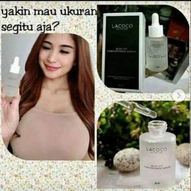 Pembesar Payudara & Bokong/Lacoco Busfit serum / serum pembesar payudara & Bokong