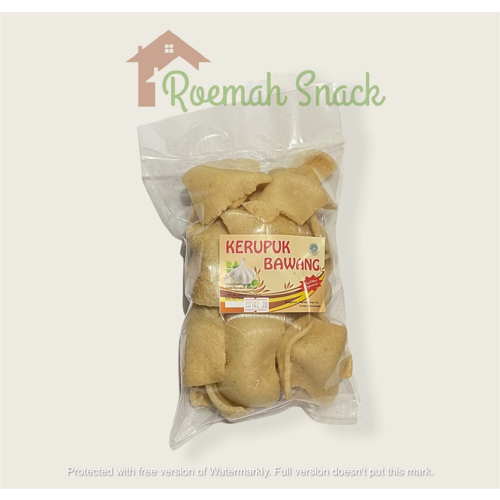 

KERUPUK BAWANG (Super Enak & Renyah)- Roemah Snack