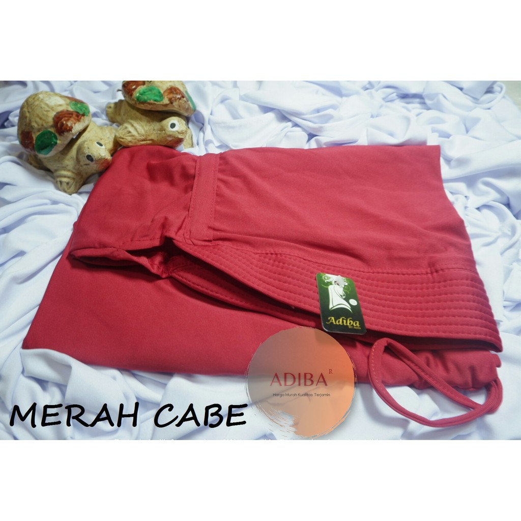 Jilbab Instan Jersey / Jilbab Serut Jersey Adiba / Grosir Kerudung Murah-CABE