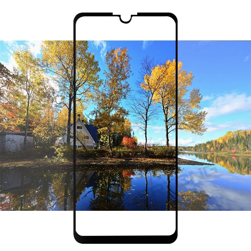 Tempered Glass Pelindung Layar Xiaomi Redmi Note 8 8 Pro Full Cover