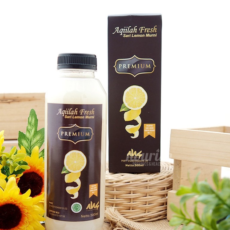 Aqiilah Fresh PREMIUM Sari Lemon Murni 500ml