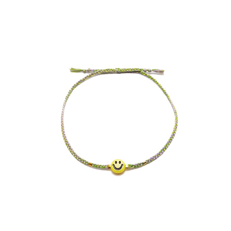 Allside Gelang Tali Gypsy / Boho Smiley