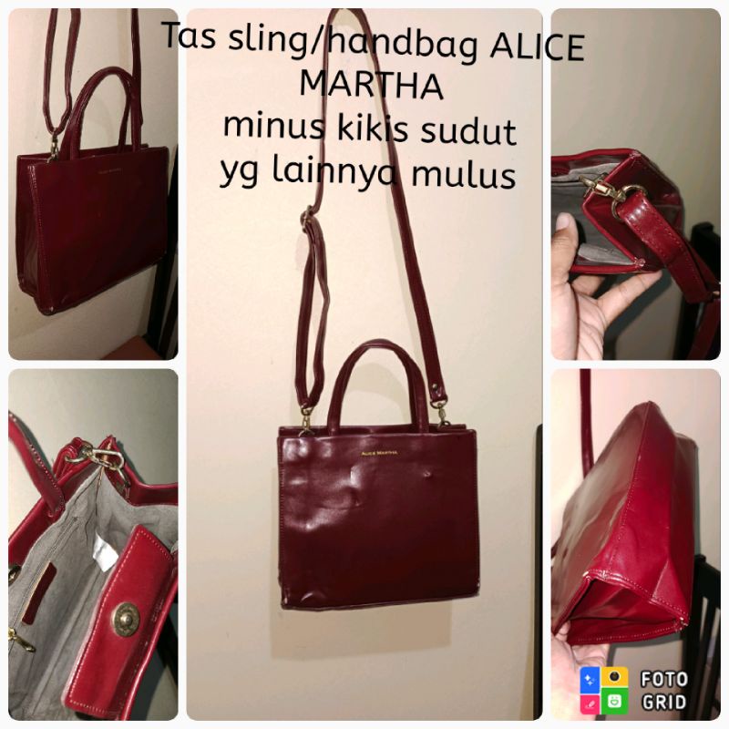 Tas sling handbag ALICE MARTHA preloved