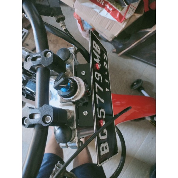 Braket Nopol & Braket Lampu Led Rx King.