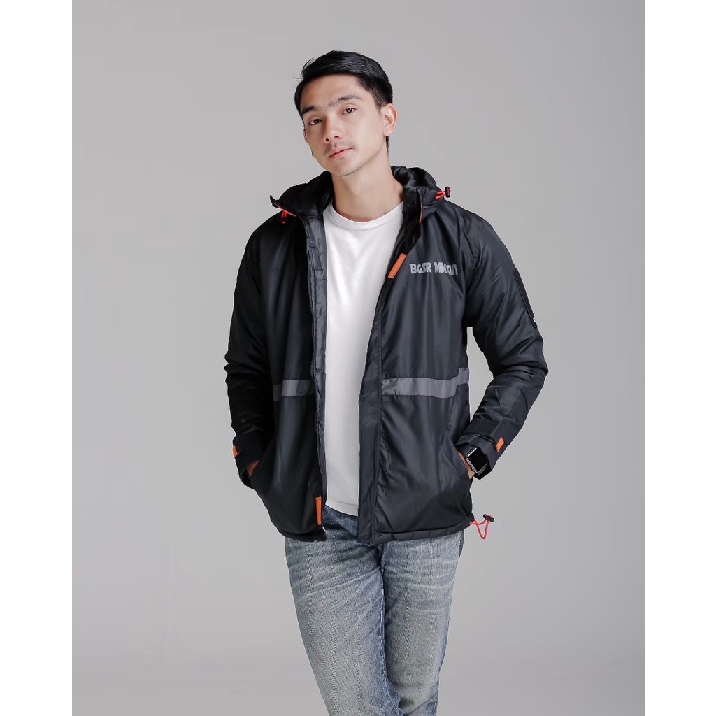 Jaket Parka Outdoor Waterproof Original BGSR Despo L XL XXL