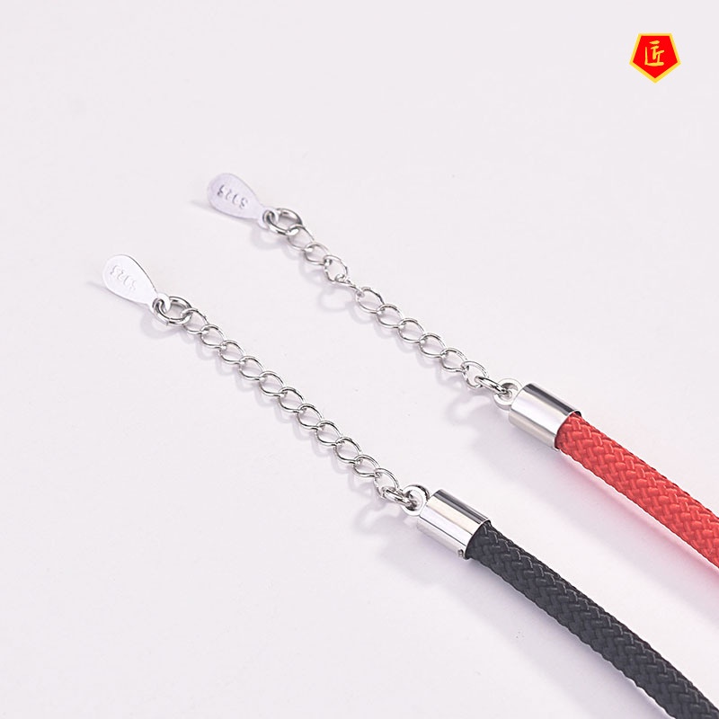 [Ready Stock]Korean Style Simple Red Rope Small Antlers Bracelet