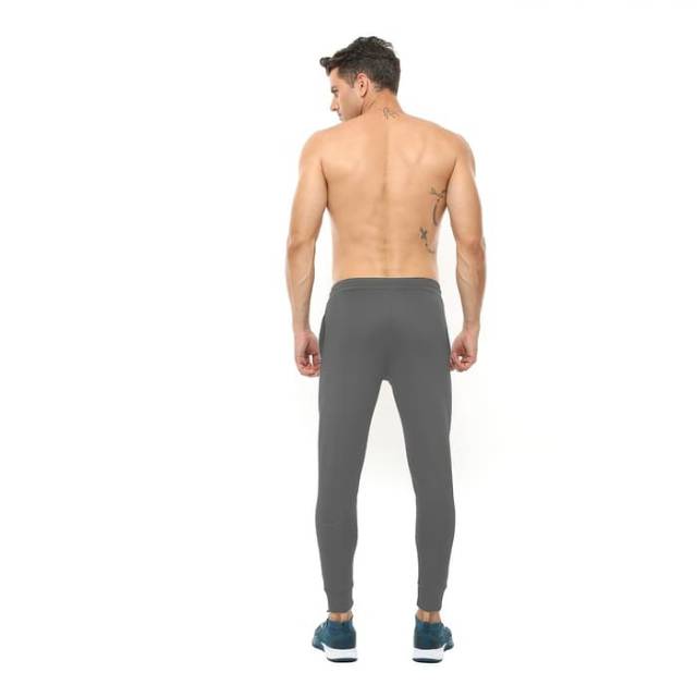 FCS-002AB Celana jogger sport fitness FLEX abu