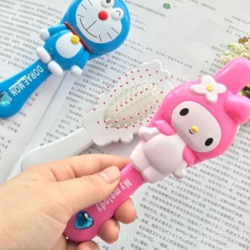 sisir bentuk karakter melody pooh mickey rilakkuma rillakuma rilakuma sisir ganggang bentuk