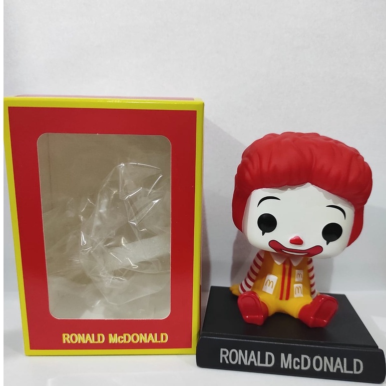 Figure Bobble Head Kepala Goyang Pajangan Dashboard Mobil Ronald McDonald