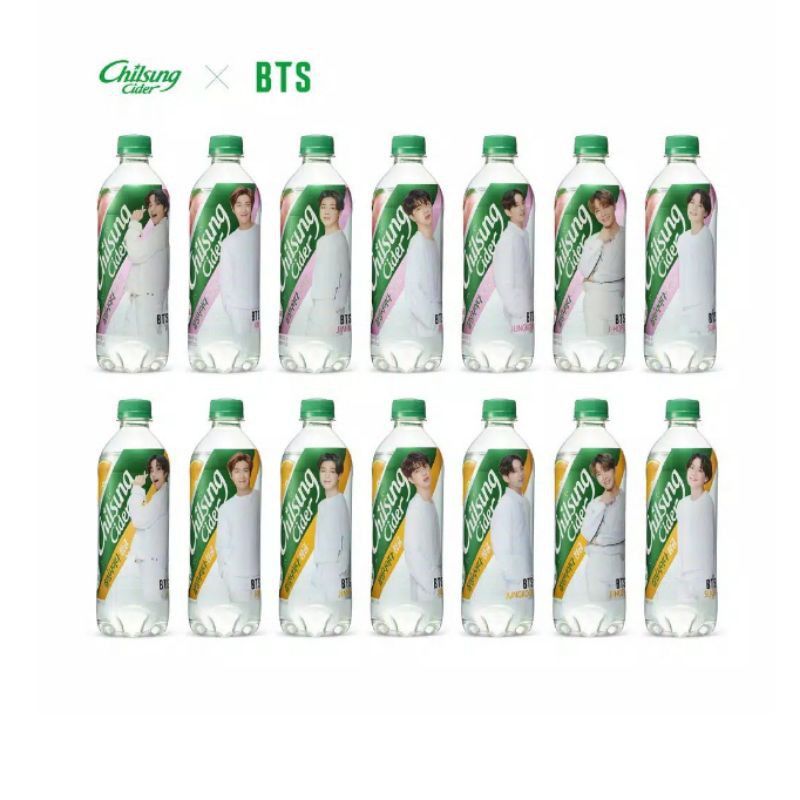 Jual Lotte Bts V Jungkook Rm Suga Jin Peach Tangerine Cider Chilsung