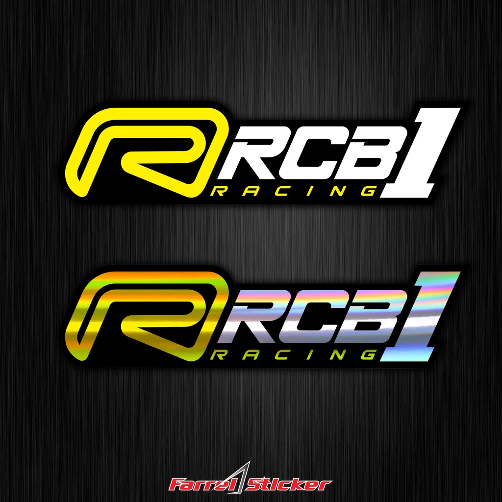 STIKER RCB1 STICKER RCB 1 RACING