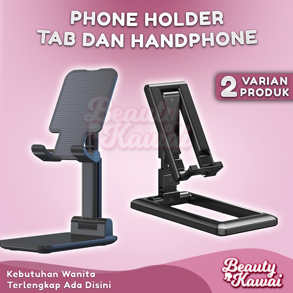 Aksesoris Handphone Stand Holder Hp Meja Lipat Fleksibel