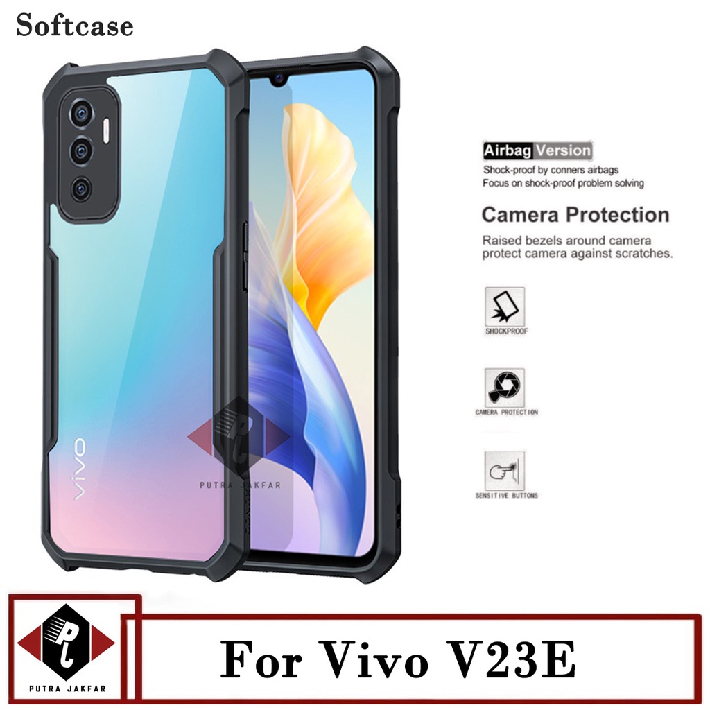Promo Case Hp Vivo V23E / V21 2021 Softcase Transparan Clear Slim Armor Pelindung Belakang Hp