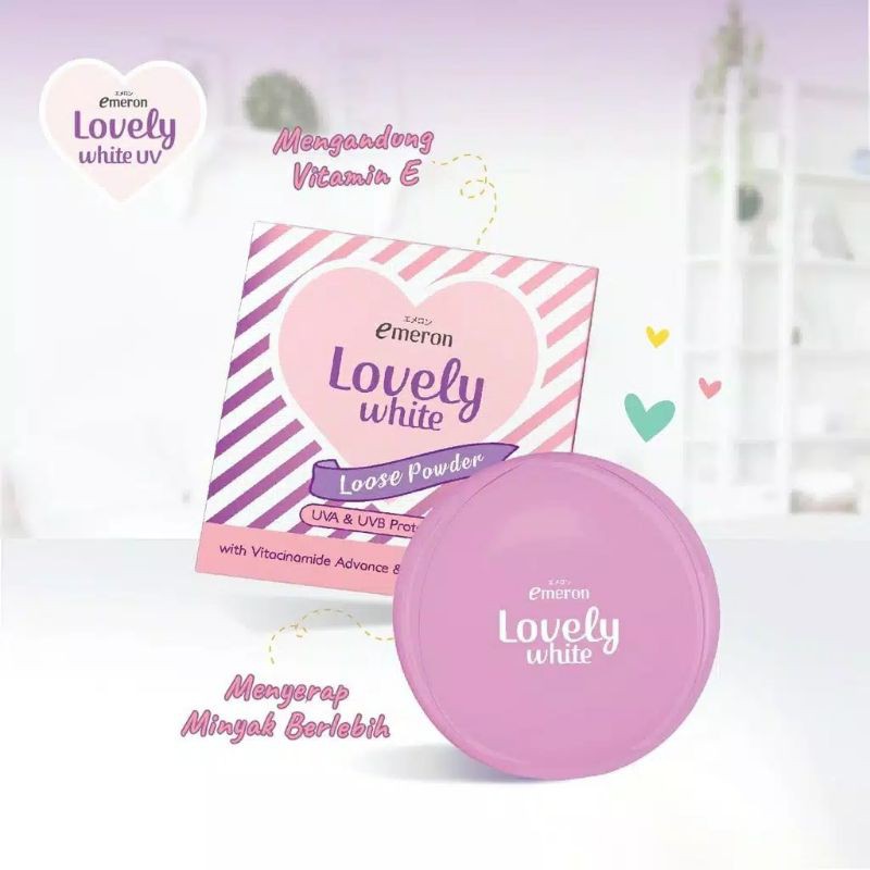 Emeron Lovely Loose Powder (BEDAK TABUR)