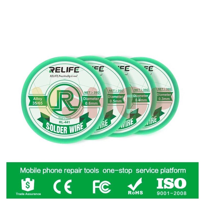 TIMAH SOLDER - SOLDERING WIRE RELIFE RL-441 35G