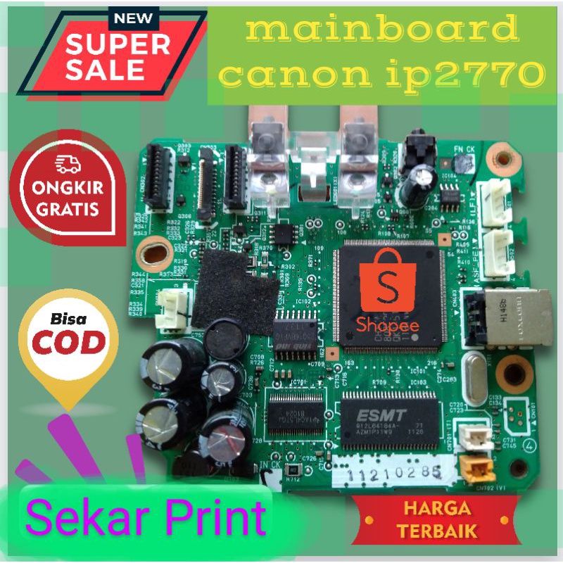 mainboard/mesin printer canon ip2770