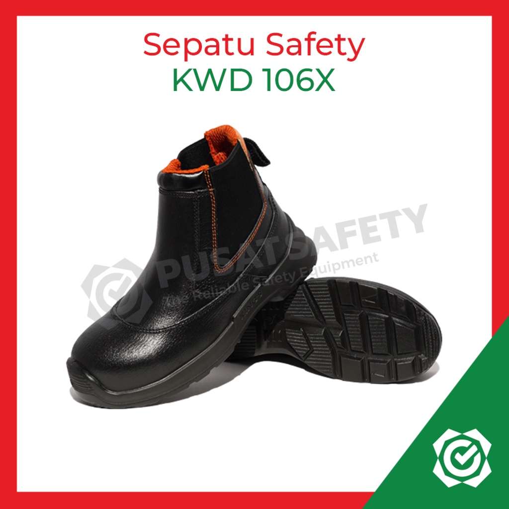 Kings KWD 106X Sepatu Safety Kerja Proyek Lapangan