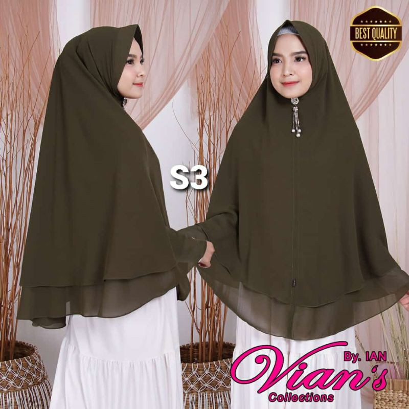 khimar jumbo 2layer