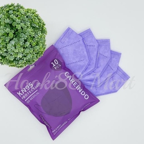 MASKER KN95 EARLOOP 6 PLY ISI 10 PCS / MASKER KN95 HIJAB 5 PLY ISI 10 PCS