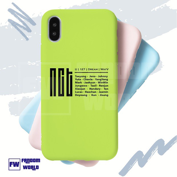 NCT Merch - Kpop Merch - NCT Custom Case - Kpop Custom Case Hp - NCT Sub-Units Member Custom Case Hp