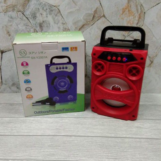 Speaker Bluetooth SX-2001/Sx-2001 Terbaru/Speaker Termurah SX-2001