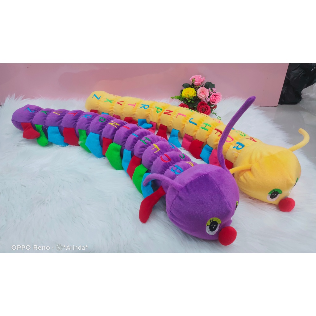 Boneka Ulat Jumbo Uk 85 Cm