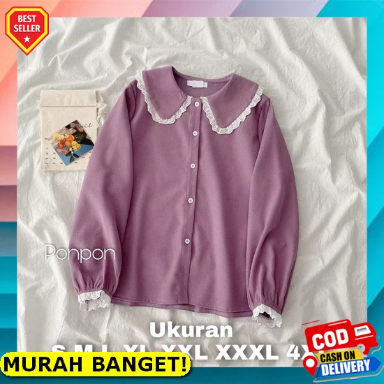 Blouse Chifon Angel / Baju Atasan Wanita Fashion Korean Style Kekinian / Atasan Wanita Busui / Blous