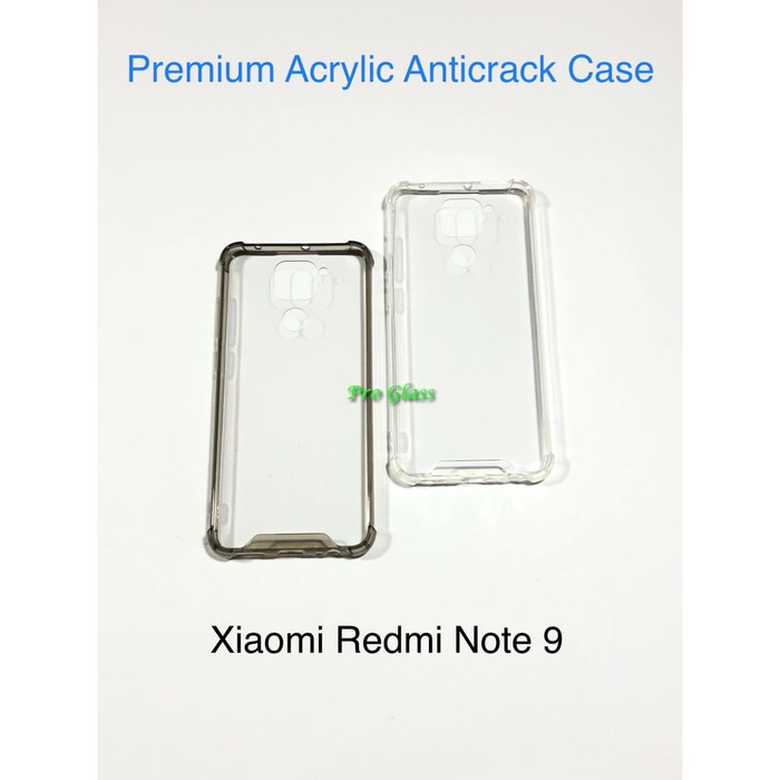Xiaomi Redmi Note 9 / Xiaomi Redmi Note 9 PRO Anticrack Anti Crack ACRYLIC Case Premium Quality