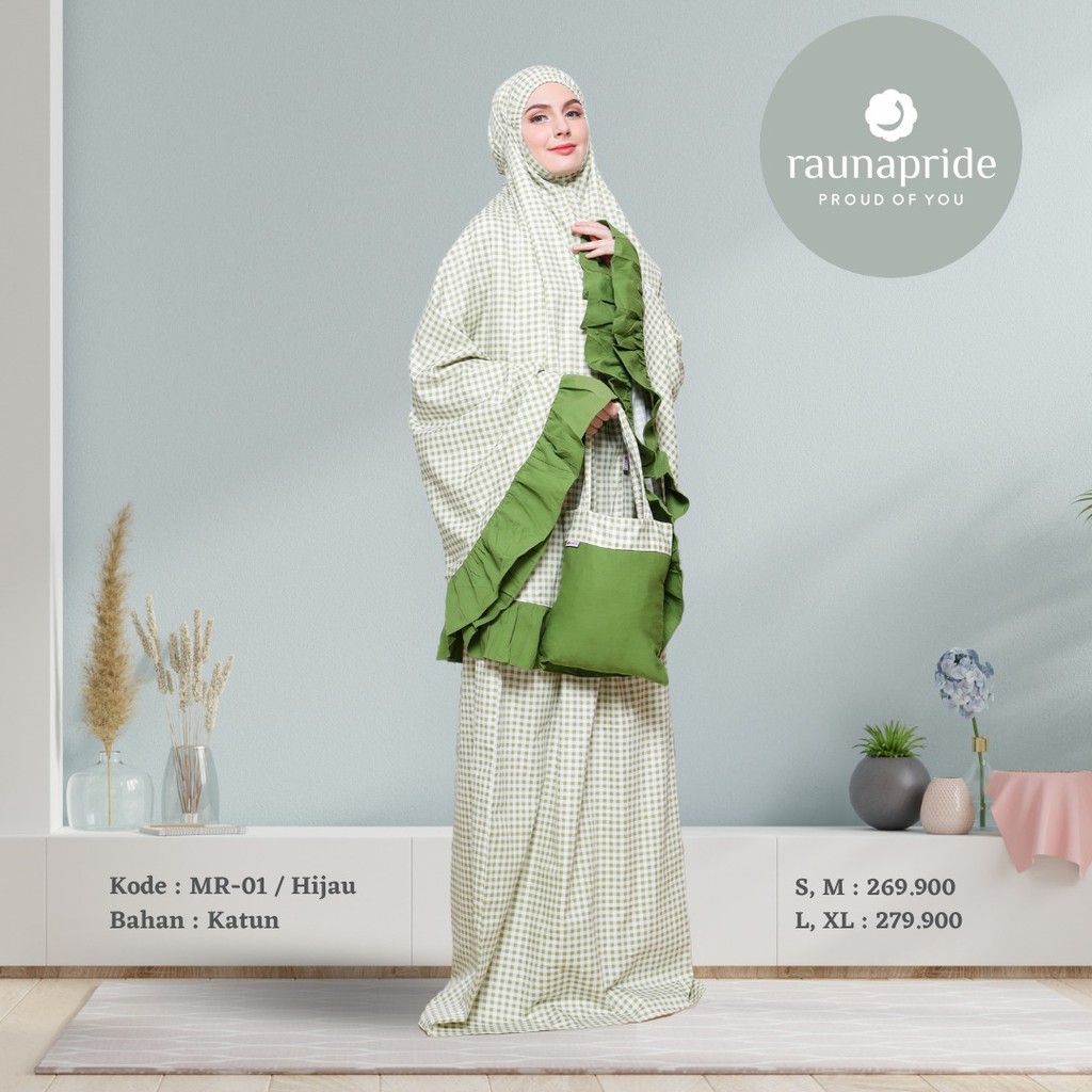 Rauna Mukena / MR- 01, 02, 06 / Fashion Muslim