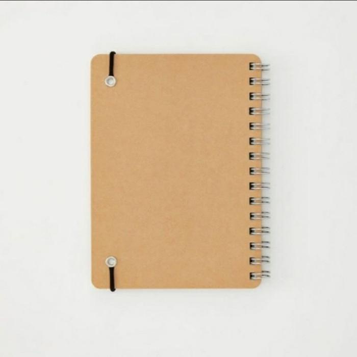 

HIGHT QUALITY DOUBLE RING NOTE DOT GRID A6 MUJI