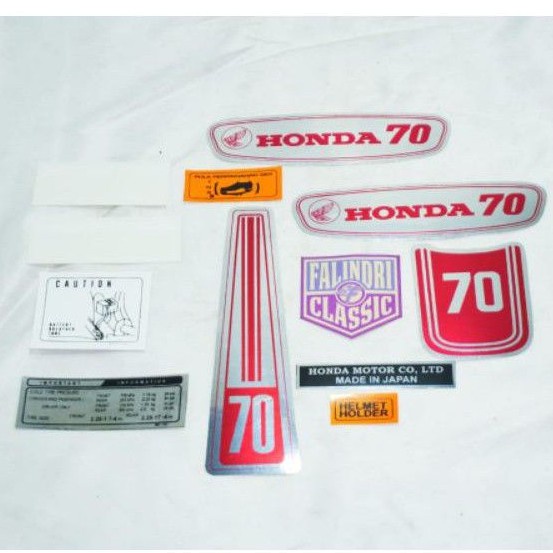 striping honda c70 pispot polet honda c70 pispot sticker honda c70 pispot