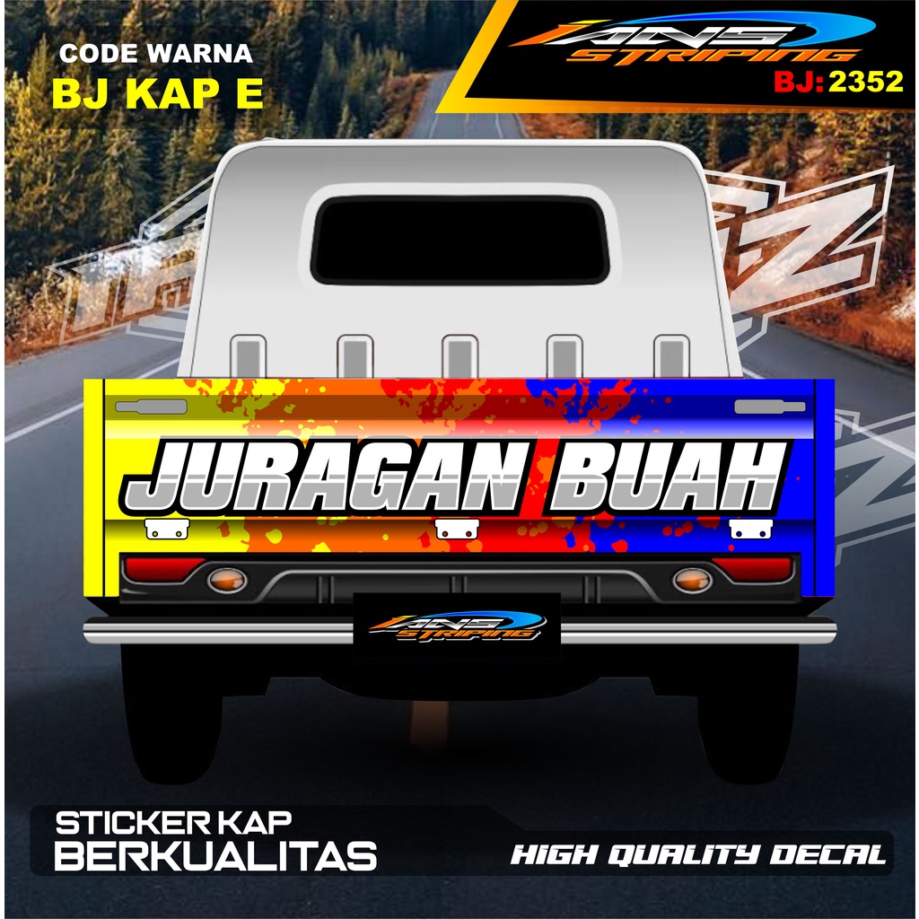 STIKER DECAL BAK BELAKANG GRANMAX / STICKER VARIASI GRANMAX PICK UP / DECAL STIKER CARRY PICK UP / STIKER VARIASI PICK UP L300