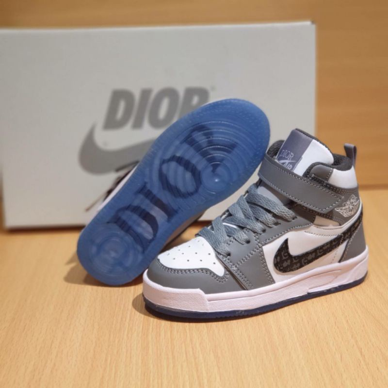Sepatu anak balita jordan dior kids untuk usia mulai dari 2 tahun premium