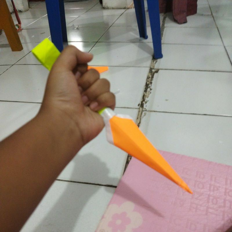 

kunai ninja origami
