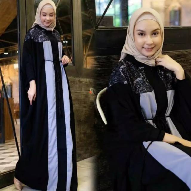 Mahera abaya dress baju gamis pakaian wanita fashion muslim