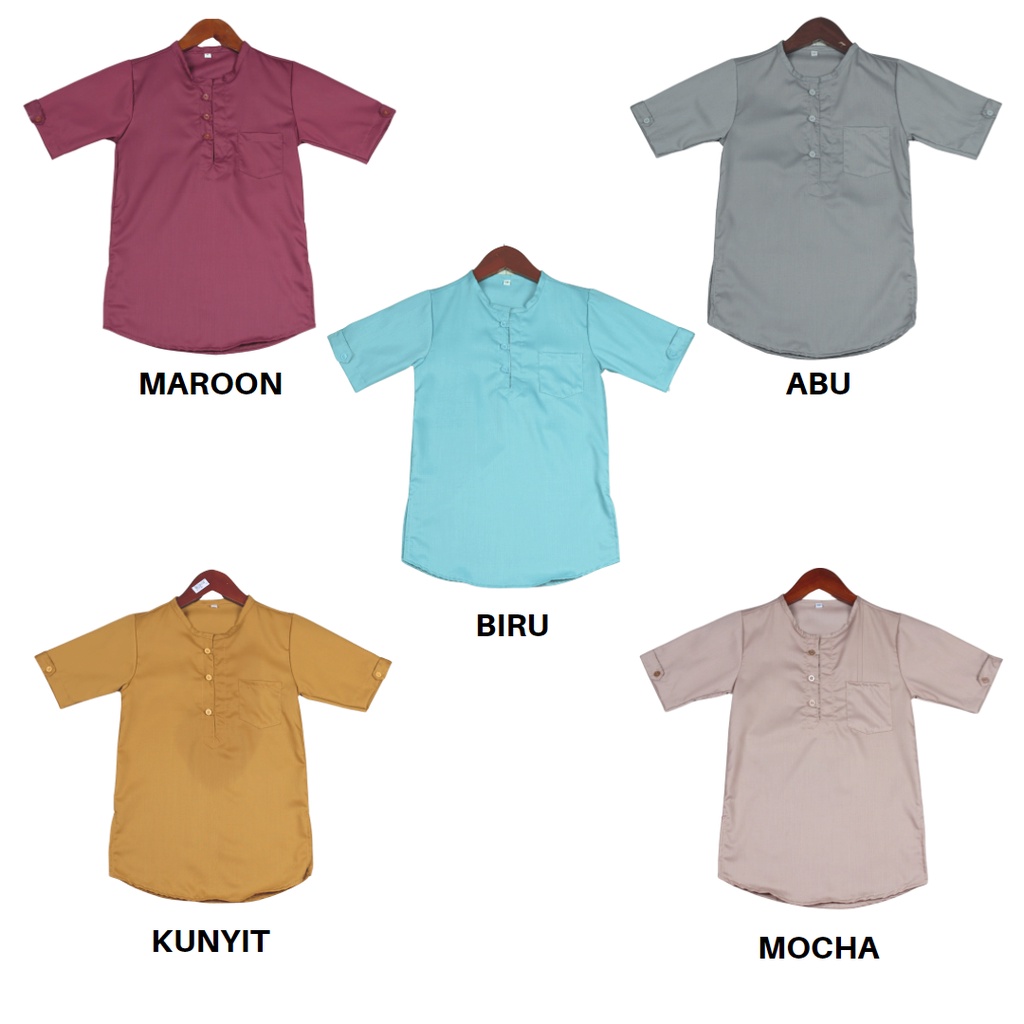 Koko Kurta Anak Laki Laki  Usia 1thn S/d 12thn