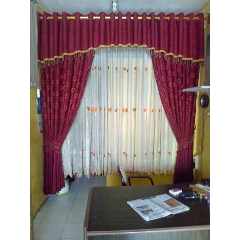 GORDEN SATU SET PONI DEPAN/ TERISAH PILIH WARNA