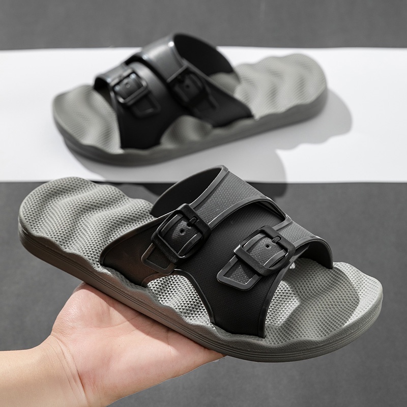 Sandal Pria/Sendal Laki Laki Dewasa/Sepatu Sendal Pria/Sendal Pria/ Dewasa Original  Cina/Hitam Kasual Sendal Pria Gunung Sandal Cowok Kekinian Fashion Trendi Gaya