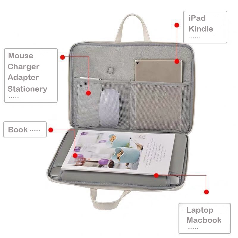 Tas Laptop 14.6inch Waterproof Notebook Bag Sleeve for Macbook Air Xiaomi 13.3 15.6inci Computer Handbag ASUS HP Lenovo Tas Laptop