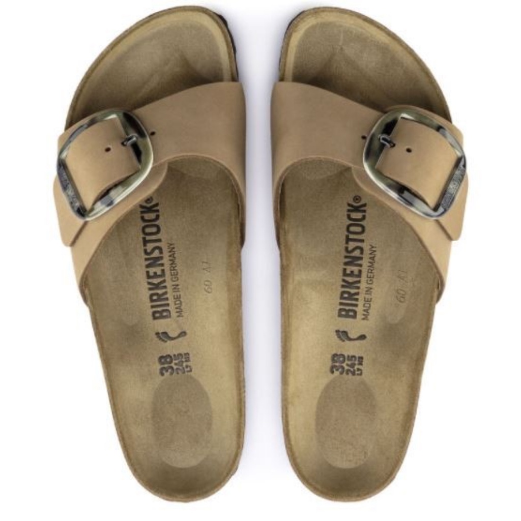 Sandal Birkenstock Wanita Madrid Big Buckle Original