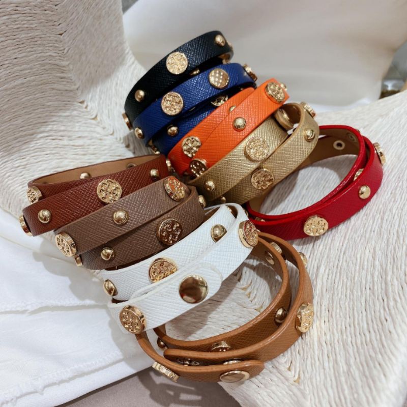 Restok Ready lagi Gelang lilit Kulit epsom Gelang tangan kulit branded band