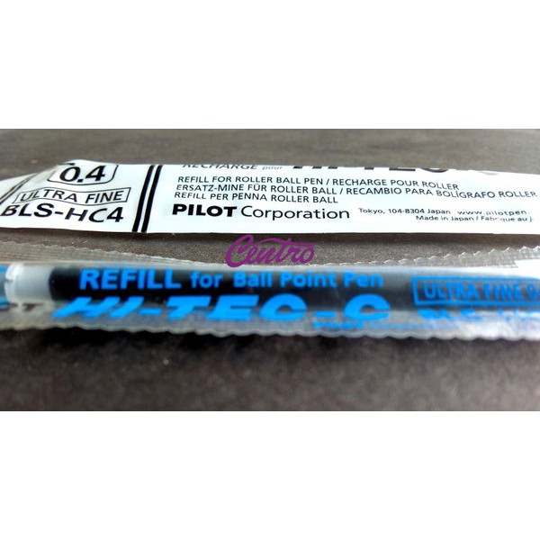 

Murah Pilot Refill Hi-Tec-C 0.4 / Isi Ulang Pulpen Hi-Tec 0.4 Free ongkir