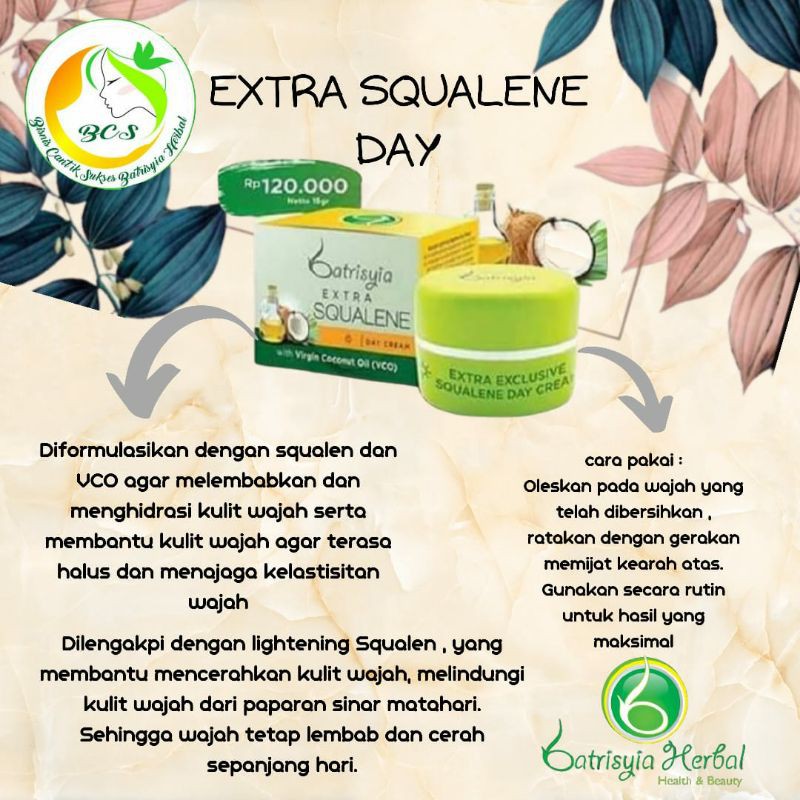 

Cream Extra Squalene Batrisyia Herbal