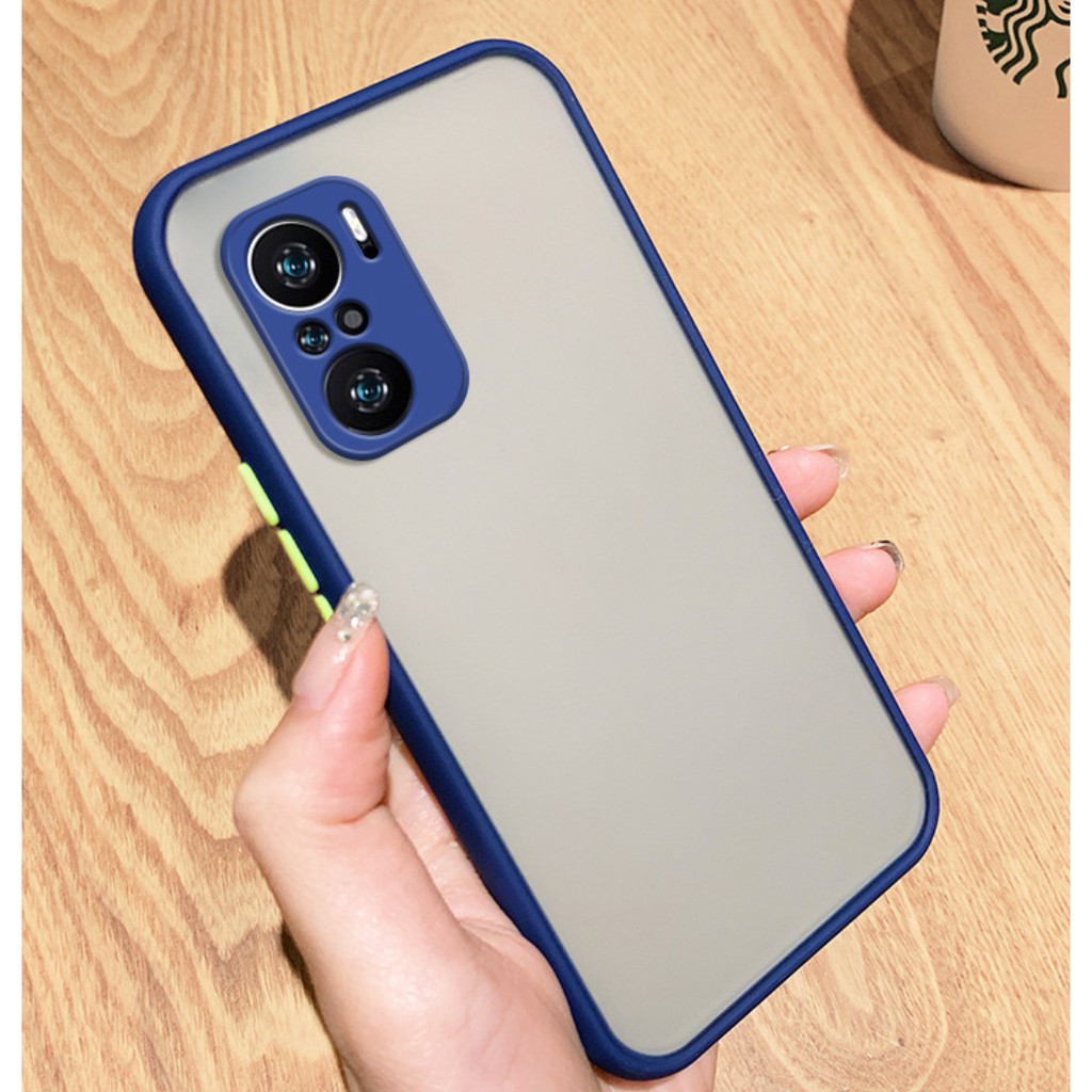 Case Dove Xiaomi Redmi Note 10 10s Frosted Camera Case Cover