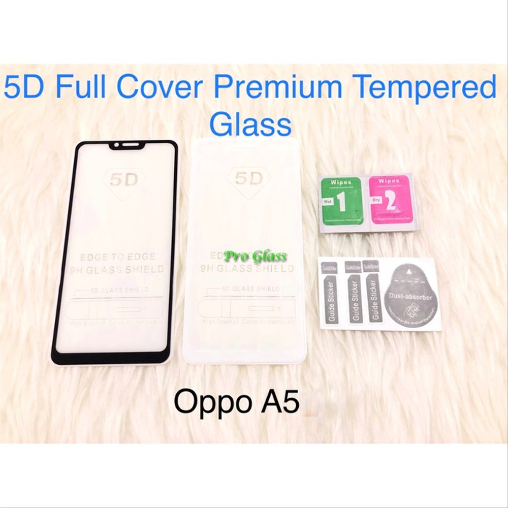 Oppo A5s 3D 4D 5D Full Cover Magic Glass Premium Tempered Glass